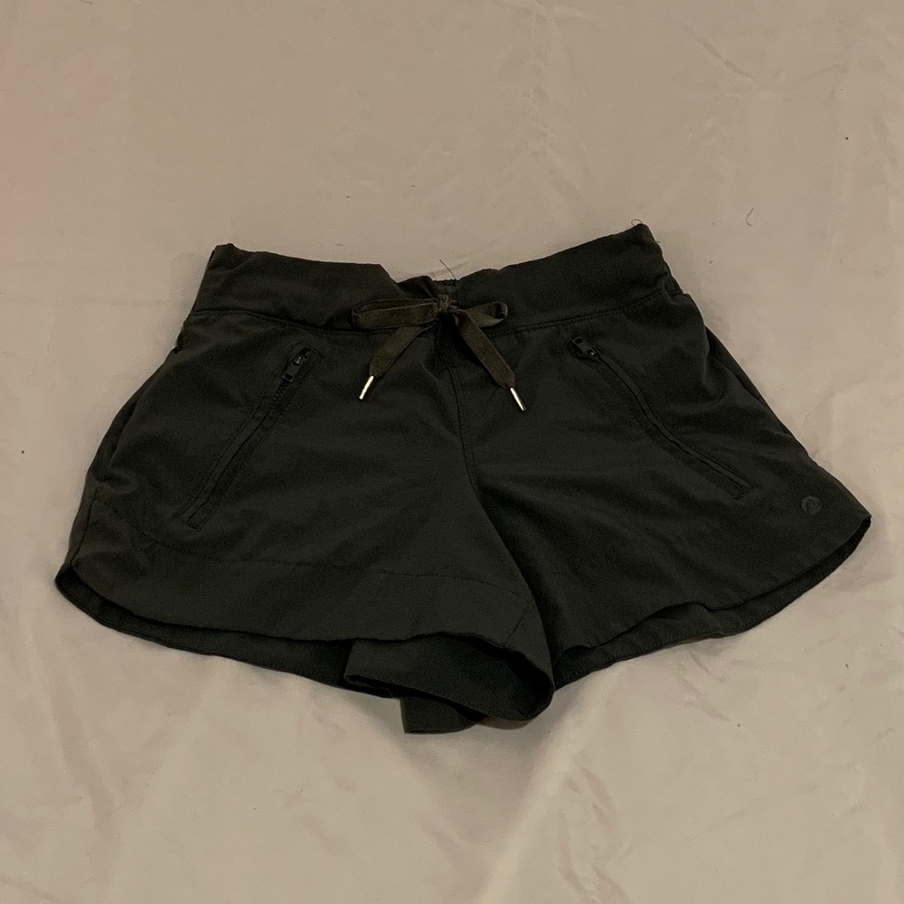 Athletic Olive Green Shorts